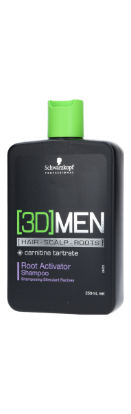 3D Men Activating Shampoo 250ml