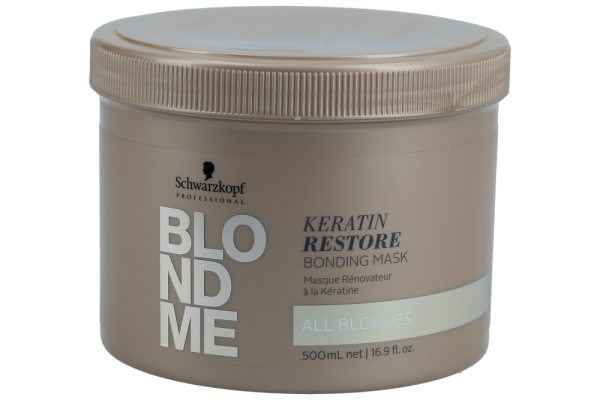 BlondMe Keratin Rest Blonde Maske 500ml